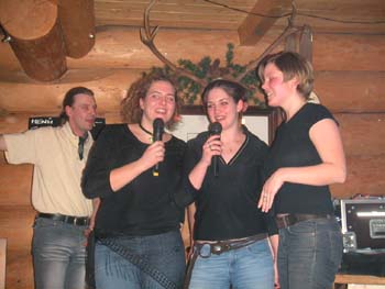 Karaoke mit Kathi, Gabi und Sabine